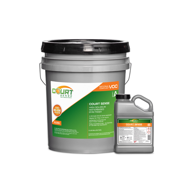 Court Sense 2K Waterborne Finish